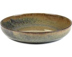 Serax Surface By Sergio Herman Diep Bord - Ø21cm x H4cm - 4 stuks - Indi Grey