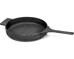 Serax Surface by Sergio Herman - Grillpan - Gietijzer - Ø 26cm - Zwart