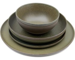 Serax Surface Serviesset, 16-delig camogreen