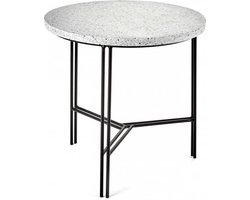 Serax Terrazzo bijzettafel black/grey D40 H40cm