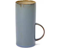 Serax Terres de Rêves by Anita Le Grelle Koffie- en theeglas - Ø6x13 cm - Misty Grey/Smokey Blue