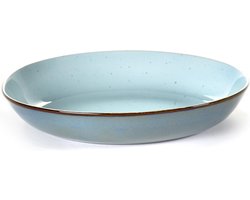 Serax Terres de Rêves by Anita Le Grelle Pastabord - D23,5x4,5 cm - Light Blue/Smokey Blue
