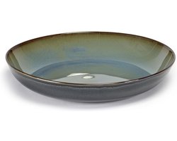 Serax Terres de Rêves by Anita Le Grelle Pastabord - D23,5x4,5 cm - Misty grey/dark blue