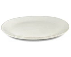Serax Uncharted Out of Lines plat bord 18x16cm off white