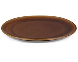 Serax Uncharted Out of Lines plat bord 27.5x24.5cm ocher