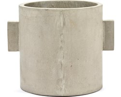 Serax Urban Jungle By Marie Michielssen Bloempot Concrete Medium Diameter 20cm Hoogte 20cm