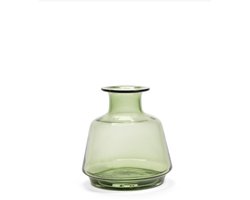 Serax Vaas-Vaas voor Bloemen Glas Groen D 20 cm H 20 cm