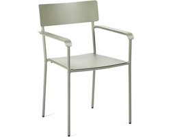 Serax Vincent Van Duysen August armstoel compact 49x48x85 eucalyptus groen