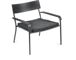 Serax Vincent Van Duysen August kussen lounge chair 54x51x4cm zwart