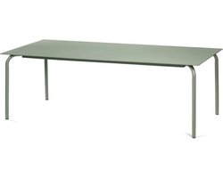Serax Vincent Van Duysen August tafel 220x100cm H75cm eucalyptus groen