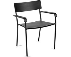 Serax Vincent Van Duysen August Tuinstoel Met Armleuning Zwart 59x60x79H cm