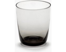 Serax Vincent Van Duysen Cena waterg glas hoog D8.5cm H10cm smokey grey (set van 4)
