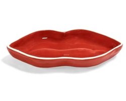 Serax Wouters & Hendrix Les Objets Mouleversants schaal S 16x6cm H2cm rood