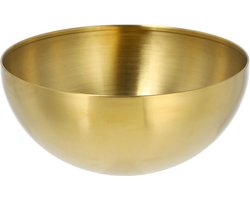 Serveer Kom Bowl RVS – Goud – Large – Ø 20 x H9 cm