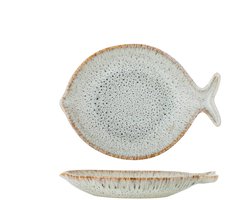 Serveerbord aardewerk naturel Fleur 27cm