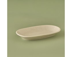 Serveerbord Sand – 24 cm – Elegant Stoneware