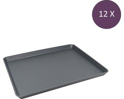Serveerbord, Serveerschaal - Set van 12, Herbruikbaar - Tray 230M - Koziol Move | Bio-Circulair