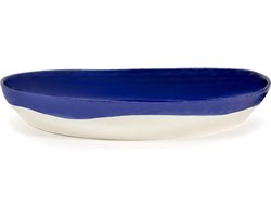 Serveerkom M Donkerblauw Wit Feast 36 Ø x Ottolenghi