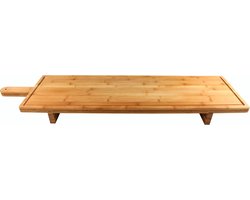 Serveerplank XXL bamboe 100x26x5,5cm