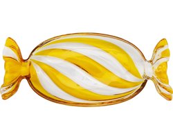 Serveerschaal Candy 35cm geel Kare Design