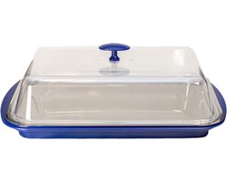 Serveerschaal - Incl. 2 Koelelementen - Serveerset - Met Deksel - Gekoeld - 29 x 43 x 14 cm