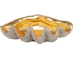 Serveerschaal schelp goud Kare Design