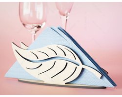 Serverhouder | Decoratief servet standaard | Houten servethouder