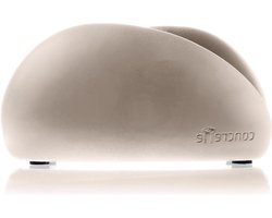 Servethouder beige 9 x 135 x 7 cm - servettendispenser - servetstandaard - servettenhouder - Napkin houder - decoratie op tafel - servethouder accessoire