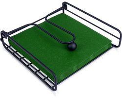 Servethouder Metaal Zwart 19x19,5 cm - Servettenhouder - Houder voor Servetten