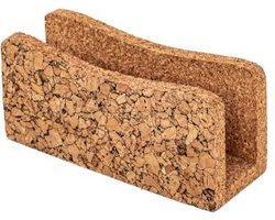 Servethouder QUERCO kurk 15,3x5,3x6,7cm - grain - SET/2