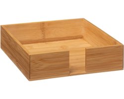 Servethouder Secret de Gourmet Bamboe 20,5 x 20,5 x 5,5 cm