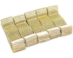 Servetringen voor Hotel Bruiloft Banket - 50/100 stuks Gouden Servethouders