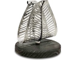 Servettenhouder - 14,5X9,5X14,5CM - zilver - ijzer - servethouder - Eetkamer Dispenser - Vrijstaande - Bar Accessoires - keukendecoratie accessoires - voor keukentafels en aanrechtbladen