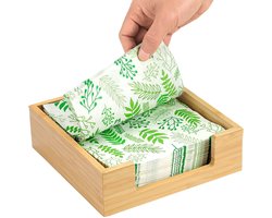 Servettenhouder - Servetten Rek - Napkin Holder - Eetkamer Dispenser - Servet Dispenser - Servethouder - Tissuedoos - zakdoekjes - Tissue Opbergdoos - Tissue Doos - Papier Dispenser - Tissuehouder - Houten - Geschikt Voor Keuken Restaurant Tafel