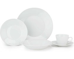 Servies 20-delig Galaxy White