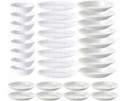 Servies Set 32 Delen voor 8 Personen - Wit - OFTAST