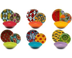 Serviesset 6 Persoons - Bordenset 6 Persoons - Servies 6 Personen