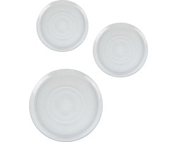 Serviesset Glas Oxygene - 6 persoons servies van Glas 18 delig