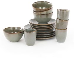 Serviesset Tabo Groen