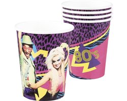 Set 6 Bekertjes 80s (25cl)