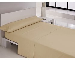 Set beddengoed Carla Rubini DENVER Beige Bed van 90
