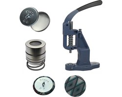 Set Bekledingsknoppen voor Stof en Textiel - Inclusief Persgereedschap en 100 Ronde Knoppen