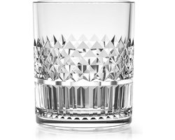 Set Glazen - Drinkglazen Waterglazen - Tafel Dekken - Bewerkt Glas - 31 cl - Transparant