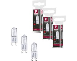 Set Halogeen pin basis Oven G9 230V 3x225lm 3x25W 2700K dimbaar Helder