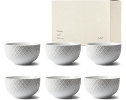 Set Kommen [6 x 850 ml] - Extra Groot voor Muesli, Soep en Bowls – Grote Soepkom – Set met Kommetjes - Grote Soepkommen - Cornflakeskom – Grote Schaaltjes - Kommenset