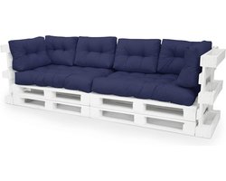 Set Kussens voor Palletmeubels Tuinbank Buiten - Comfortabel Kussen voor Euro Pallets