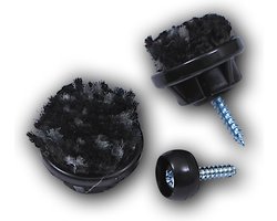 Set meubelglijders | PVC | Houten vloeren | harde vloeren | Houten en kunststof stoelpoten Ø34mm