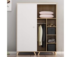 Set of 6 Vouwbare Stoffen Mand - Niet-Geweven Stof - Stofvrij - Ruimtebesparende Opslag Organizer Mand Box Container met Handvat voor Was, Speelgoed, Boeken, CD's