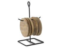 Set onderzetters op rek