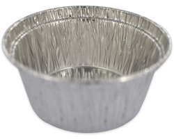 Set van 10 aluminium ramekins 4 x 9 cm Fackelmann